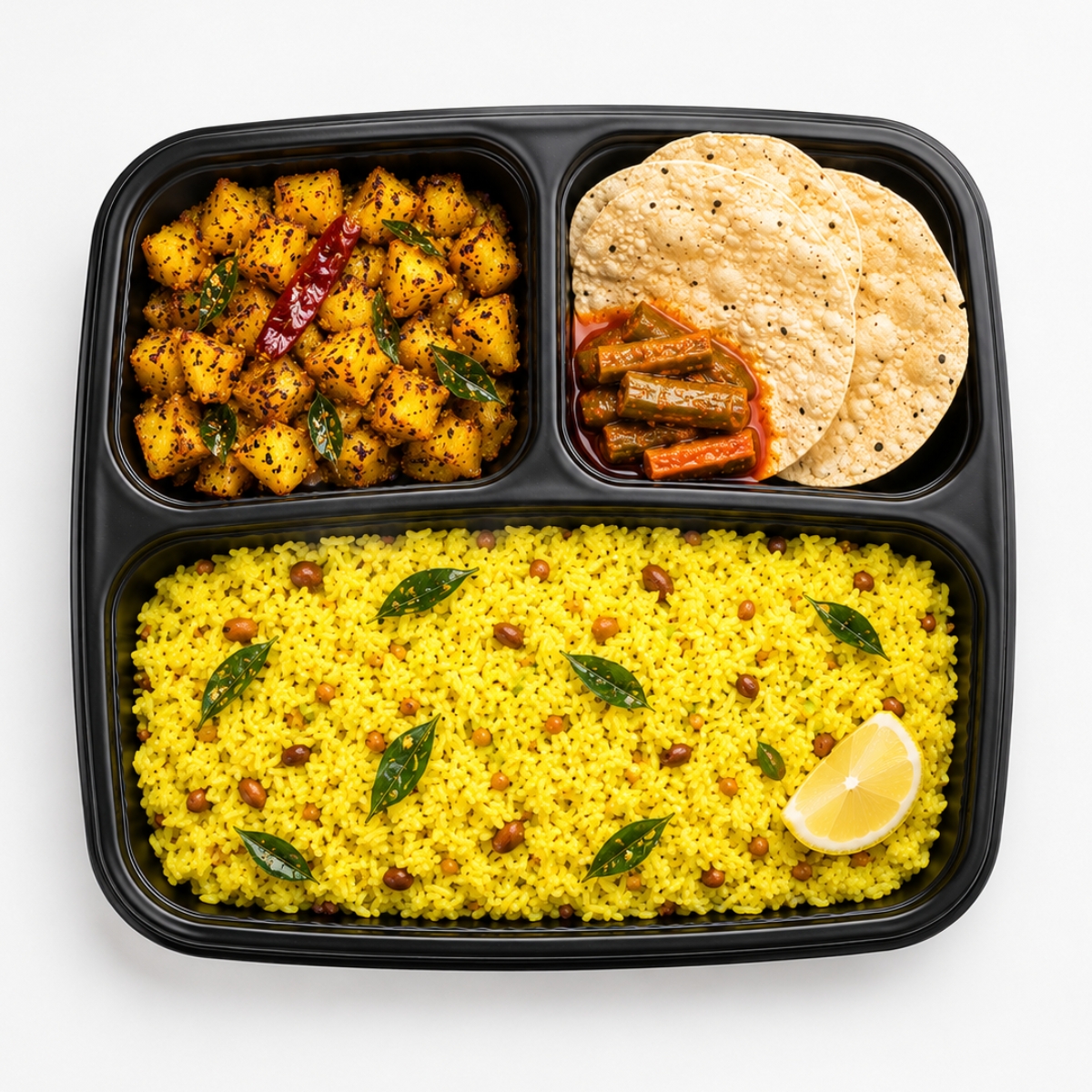 South Indian rice meal tray delivery Avadi Mealify